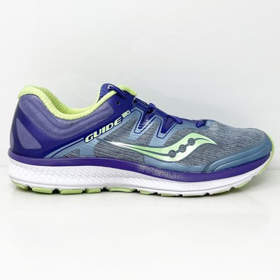

Saucony Womens Guide ISO S10415-1 Фиолетовые кроссовки для бега, размер 10, Фиолетовый, Guide ISO