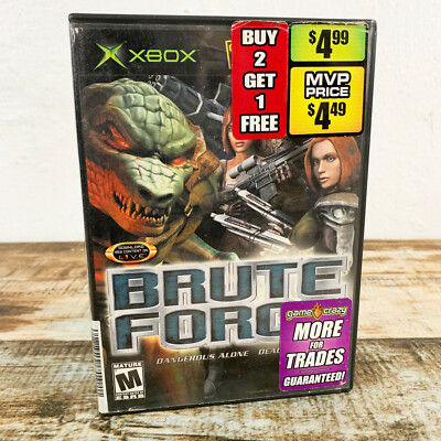 Brute Force (Original Xbox) Ex-Rental Case - Tested and Working