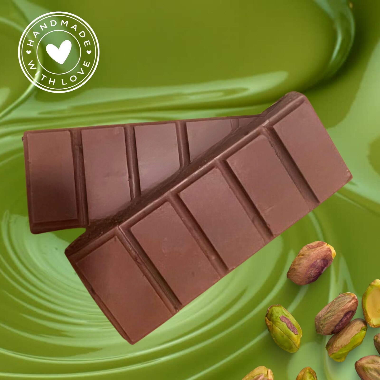 Viral Dubai Kunafa Pistachio Chocolate Bar (The Original