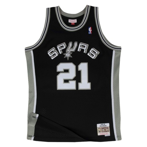 Мужская Mitchell & Ness NBA Swingman Road Jersey San Antonio Spurs 1998 Тим Дункан