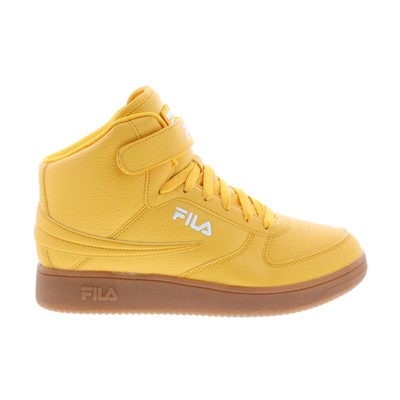 Fila A-High Gum 1BM01765-765 Мужские желтые синтетические кроссовки для образа жизни