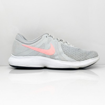 

Nike Womens Revolution 4 908999-016 Серые кроссовки для бега Размер 9,5, Серый, Revolution 4