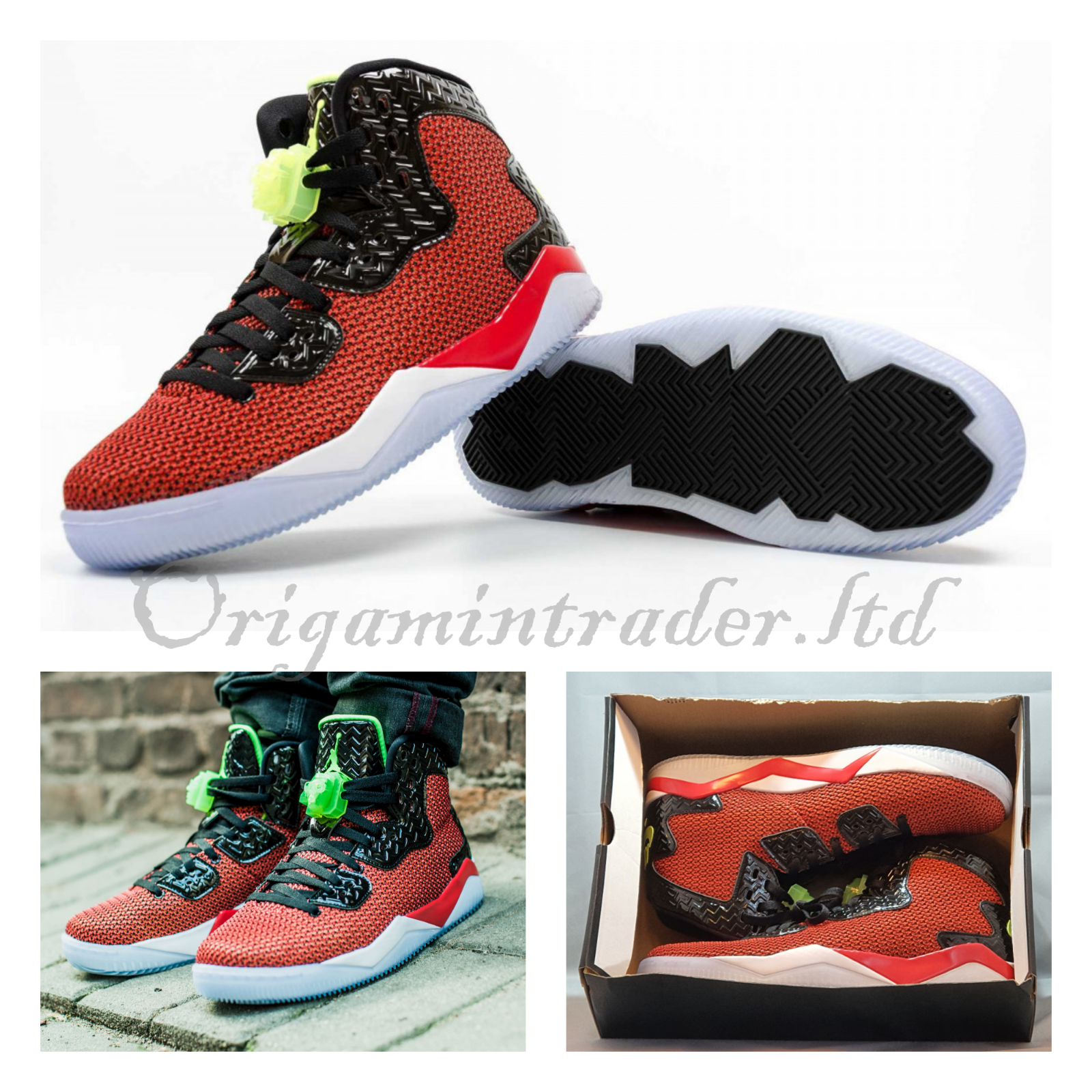 Nike Air Jordan Spike Forty Trainers 819952-605 Size 12 UK Nike Air Jordan Spike Forty Trainers 819952-605 Size 12 UK