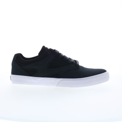 DC Kalis Vulc ADYS300569-XKWW Mens Black Canvas Skate Inspired Sneakers Shoes 13