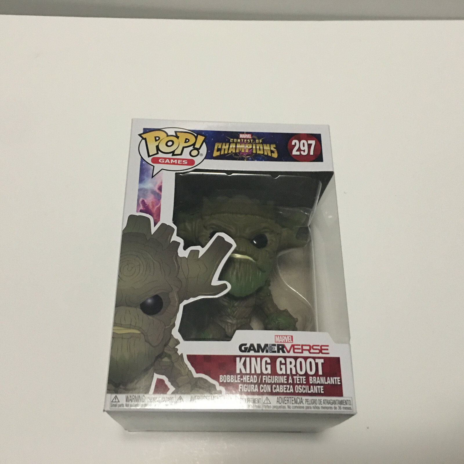 [希少] Funko POP! King Groot #297 Amazon.com: Funko Pop! Games: Marvel - Contest of Champions