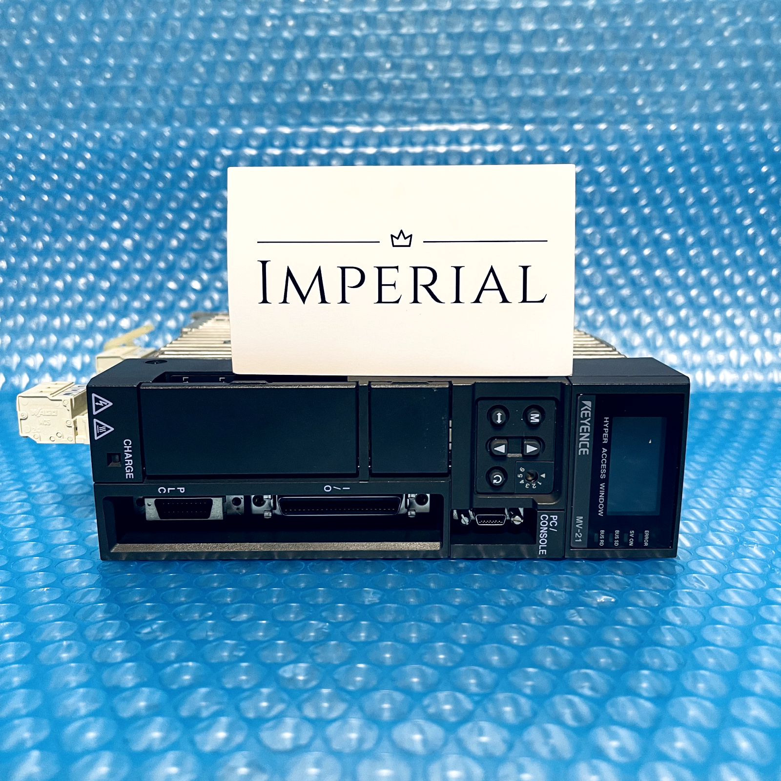 KEYENCE MV-21 Servo Amplifier MV Series Color Black KEYENCE MV-21 Servo Amplifier MV Series Color Black