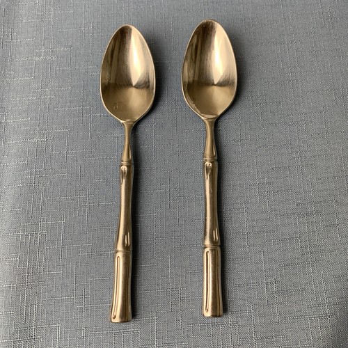 Bamboo Soup Spoons 2 Pc Guc