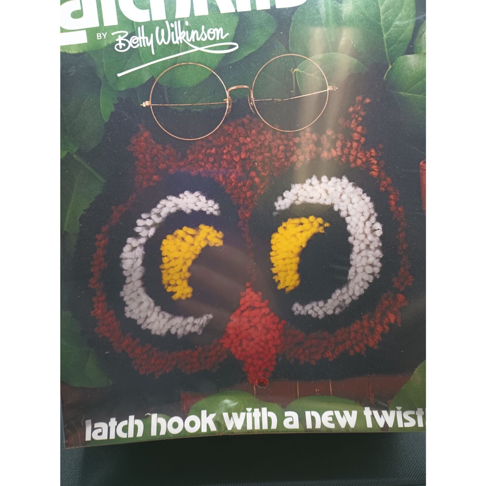 2 For $5 Owl Latch Hook Kit Vintage Betty Wilkinson Limited Time Special