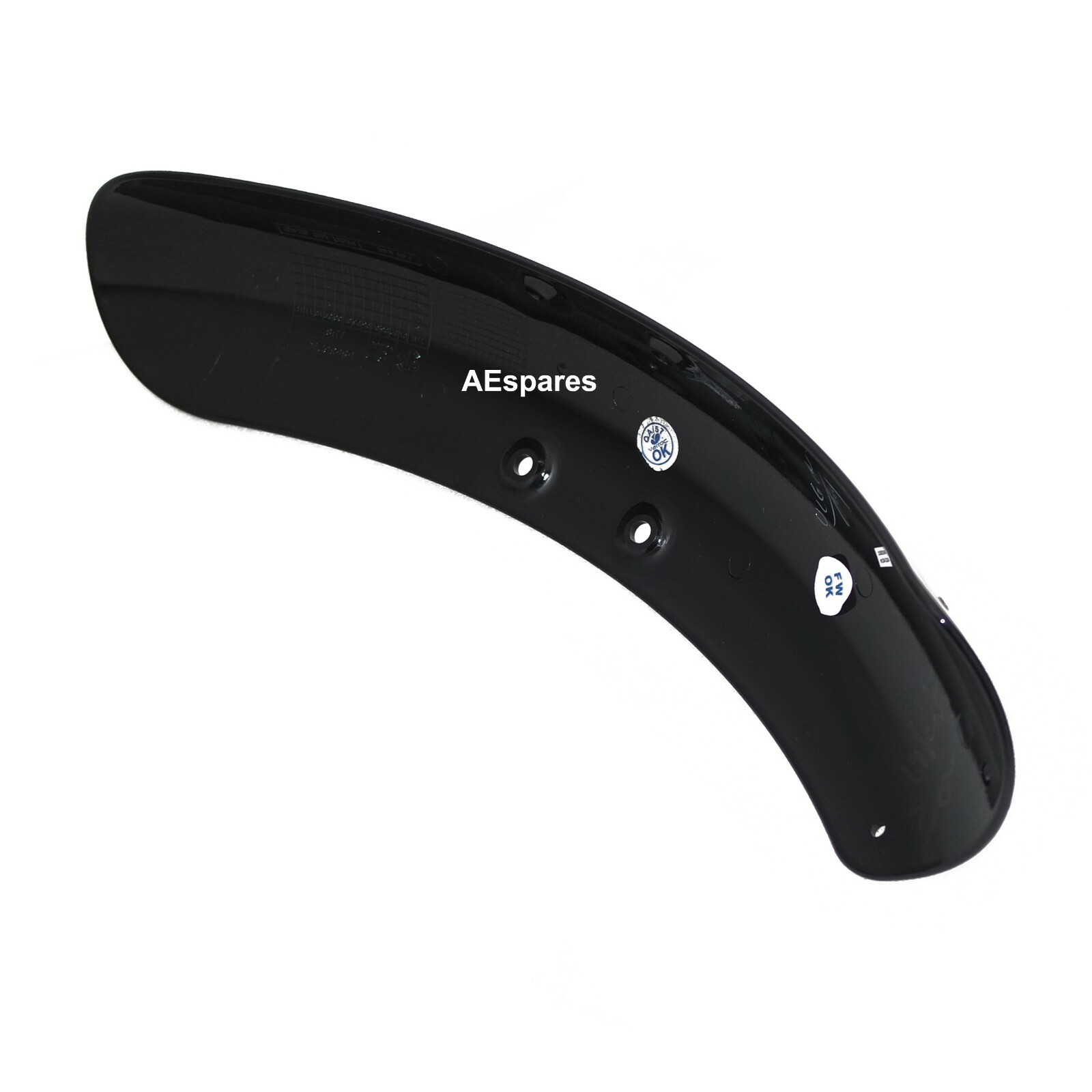 Fits Royal Enfield Interceptor 650cc Front Mudguard Black 
