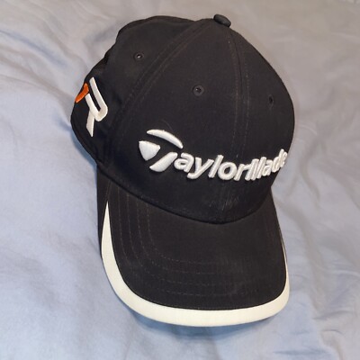 TaylorMade Hat One Size R1 RBZ Lethal Golf Cotton Embroidered Strap back Black