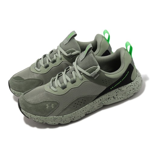 

Кроссовки Under Armour Charged Verssert Spkle UA Зеленый Черный Мужские 3025750-304, Charged Verssert Spkle