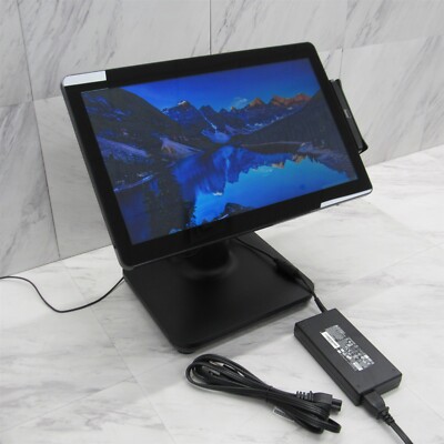 Elo ESY15E2 E2 Touch 15'' AiO POS Retail Computer J4125 2GHz 4GB w/ Adapter & MSR