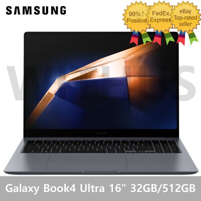 SAMSUNG Galaxy Book4 Ultra 16'' (Core Ultra 7 32GB/512GB) RTX4050 NT960XGP-G72A