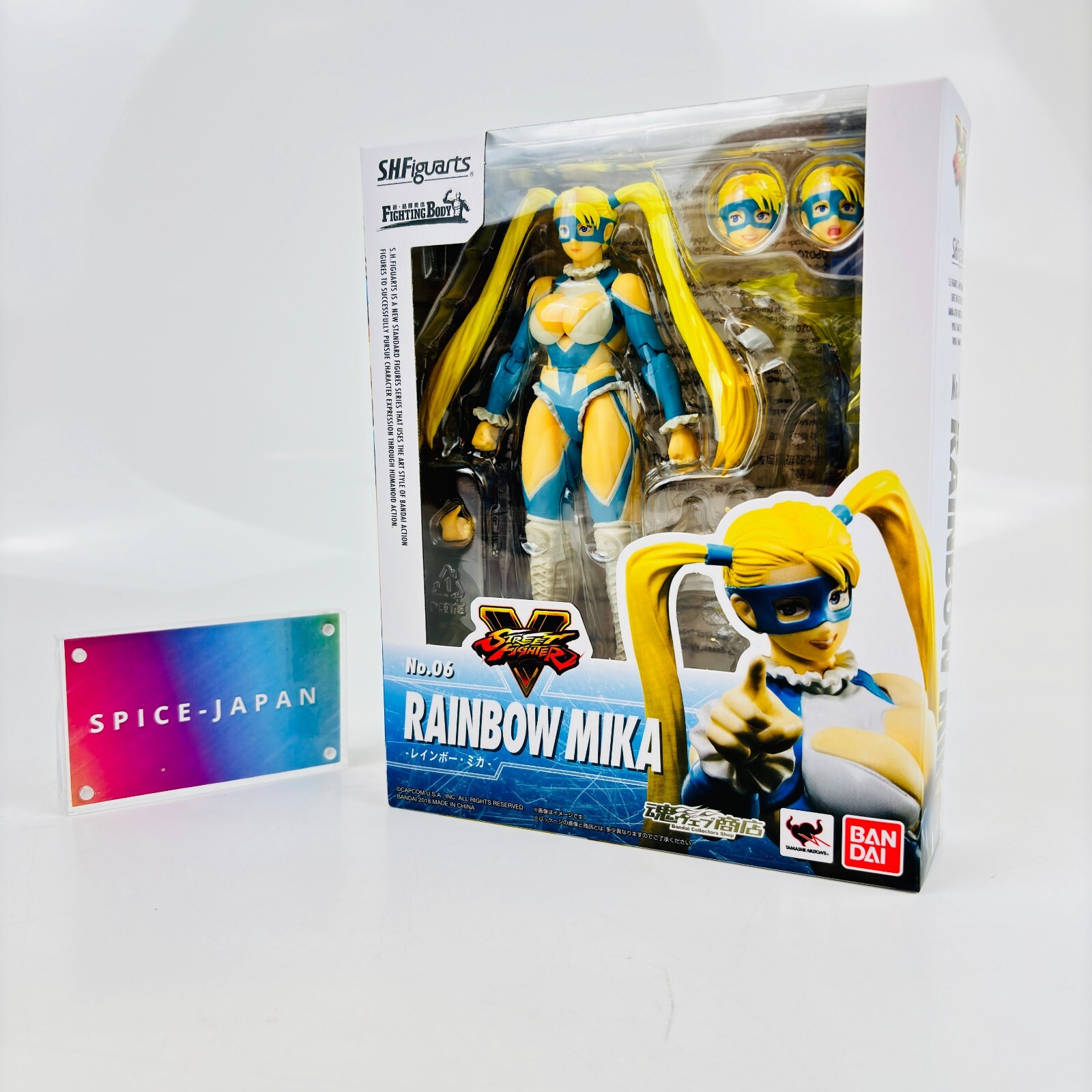 Bandai S.H. Figuarts Street Fighter V Rainbow Mika Action