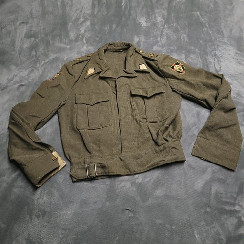 トップス belgium army 1958 liner vest Original Korean War USMC Alpaca Lined Vest - Size 40