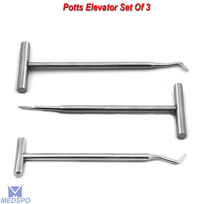 Dental Tooth Extraction Surgery Elevator Potts Elevators Surgical Instruments CE