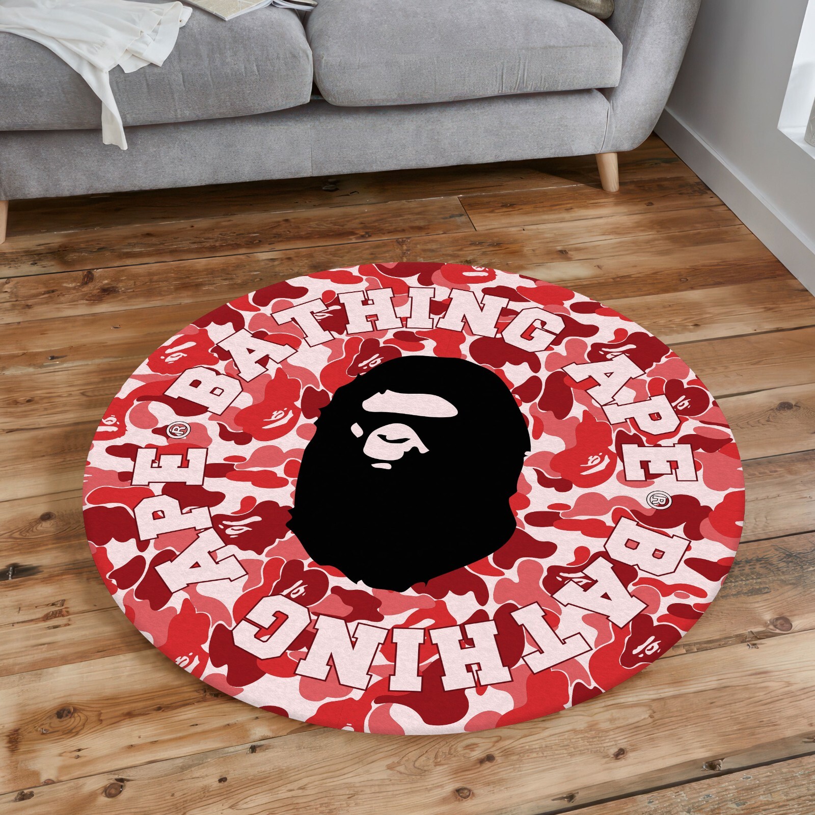 NEIGHBORHOOD BAPE NBHD RUG MAT ラグマット NEIGHBORHOOD 【BAPE NBHD RUG MAT】