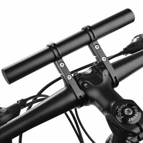 Bike Handlebar Extender Extension Bicycle Bar Mount Headlight GPS Holder Bracket