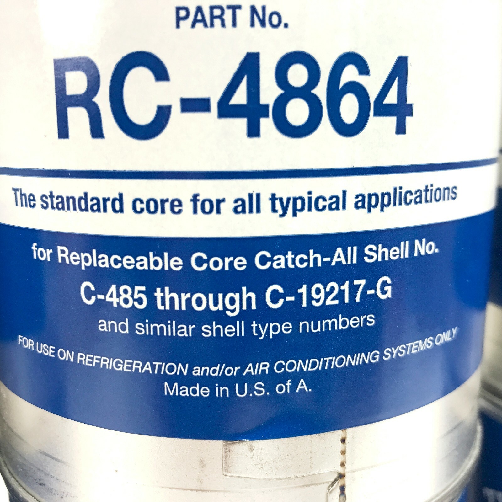 Sporlan RC-4864 Catch All Activated Charcoal Core Filter Drier Lot of 6