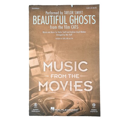 Beautiful Ghosts Film Cats Taylor Swift Music From Movies New Hal Leonard SAB