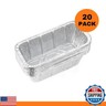 TYH Supplies 20 Pack Drip Pan Liners for Blackstone Griddle | Compatible with Blackstone 36, 30, 28, 22, 17 Inch BBQ Griddle | Disposable Aluminum Grease Cup Liners | 8 x 3.7 x 3 Inch