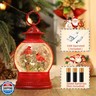 Christmas Snow Globes Cardinal Gift, Light Up Musical Snow Globe Decorations, 6H Timer, USB/Battery Operated, Red Cardinal Gift Christmas Indoor Home Décor