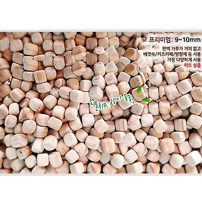 Hinoki Cypress Wood Cube Chips Phytoncide Pillow Air Freshener 1 lb Korean Natur