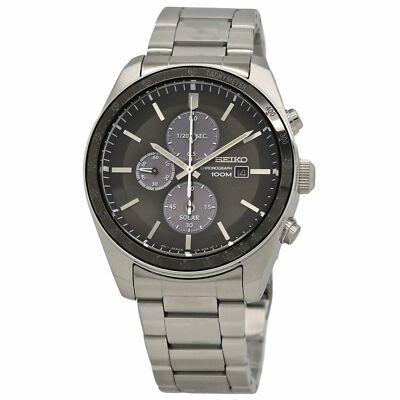 Pre-owned Seiko Men's Chronograph Analog Watch Ssc715