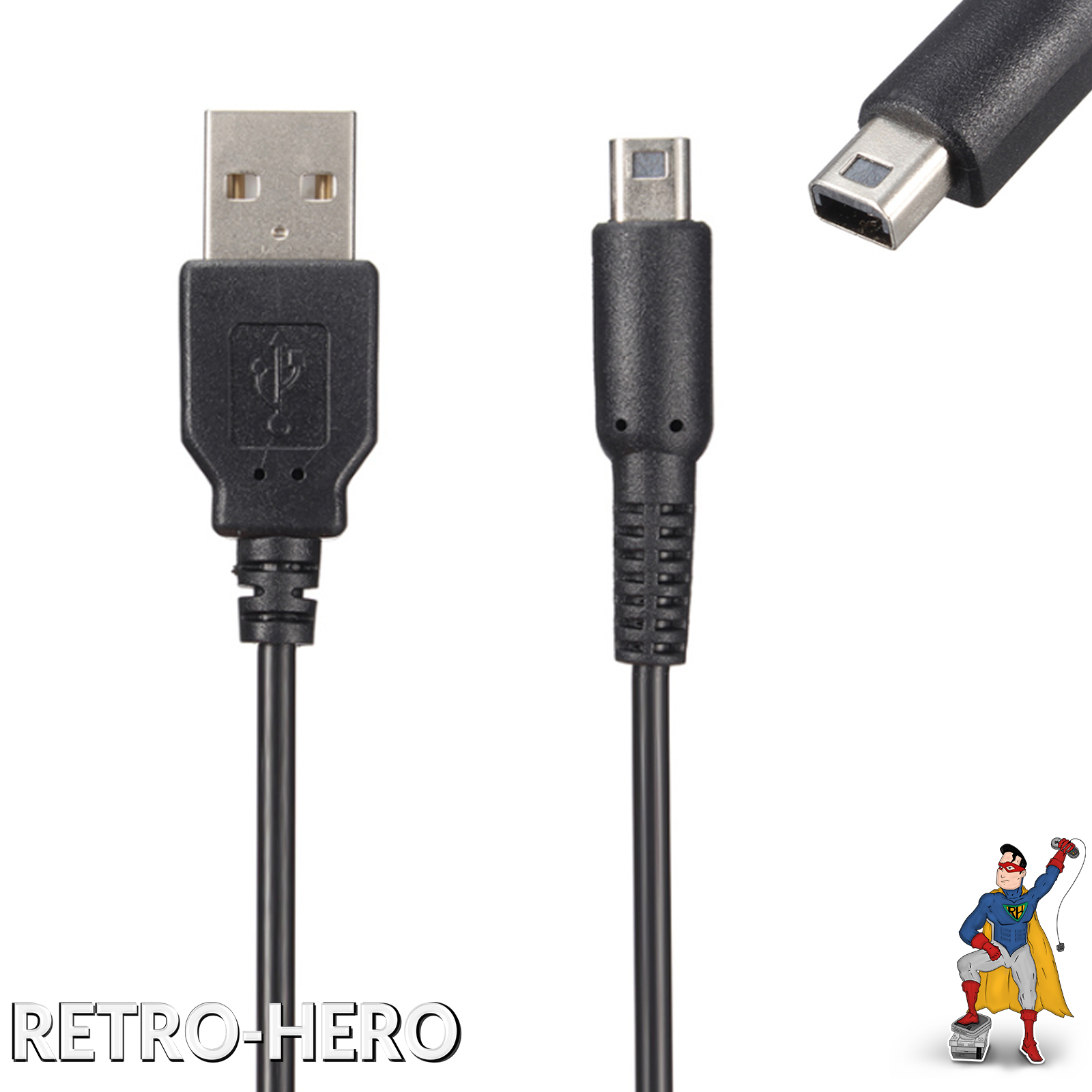 USB LADEKABEL FÜR NINTENDO 3DS 2DS DSI 2 3 DS XL + NEW KABEL LADEGERÄT