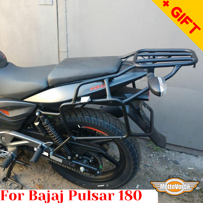 For Bajaj Pulsar 180 rack luggage system Kawasaki Bajaj Rouser 180 side carrier
