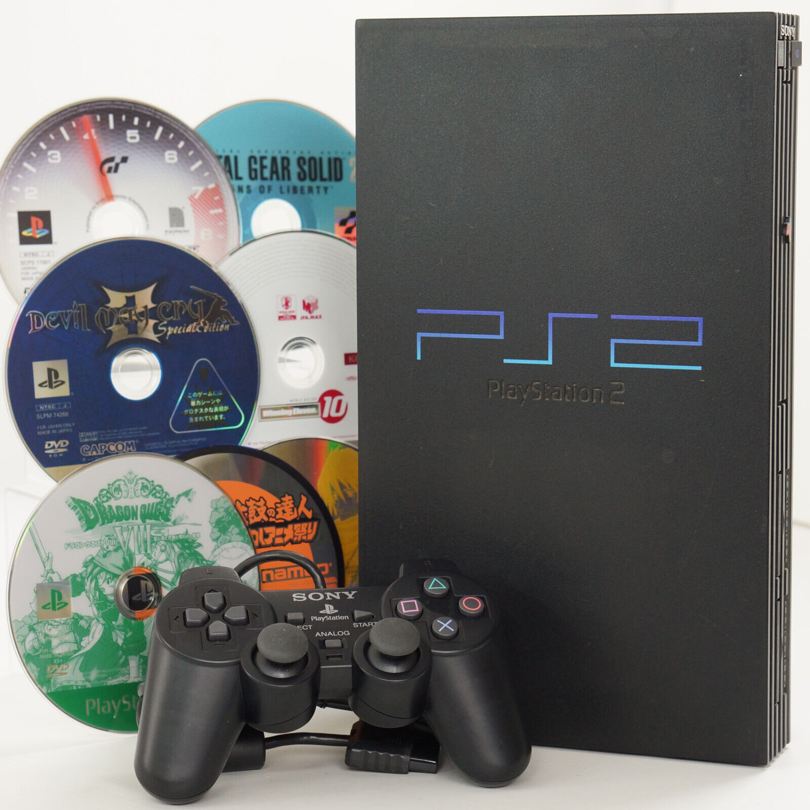 PS2 Playstation 2 Console SCPH-50000 NB Midnight Black PS2 Playstation 2 Console SCPH-50000 NB Midnight Black