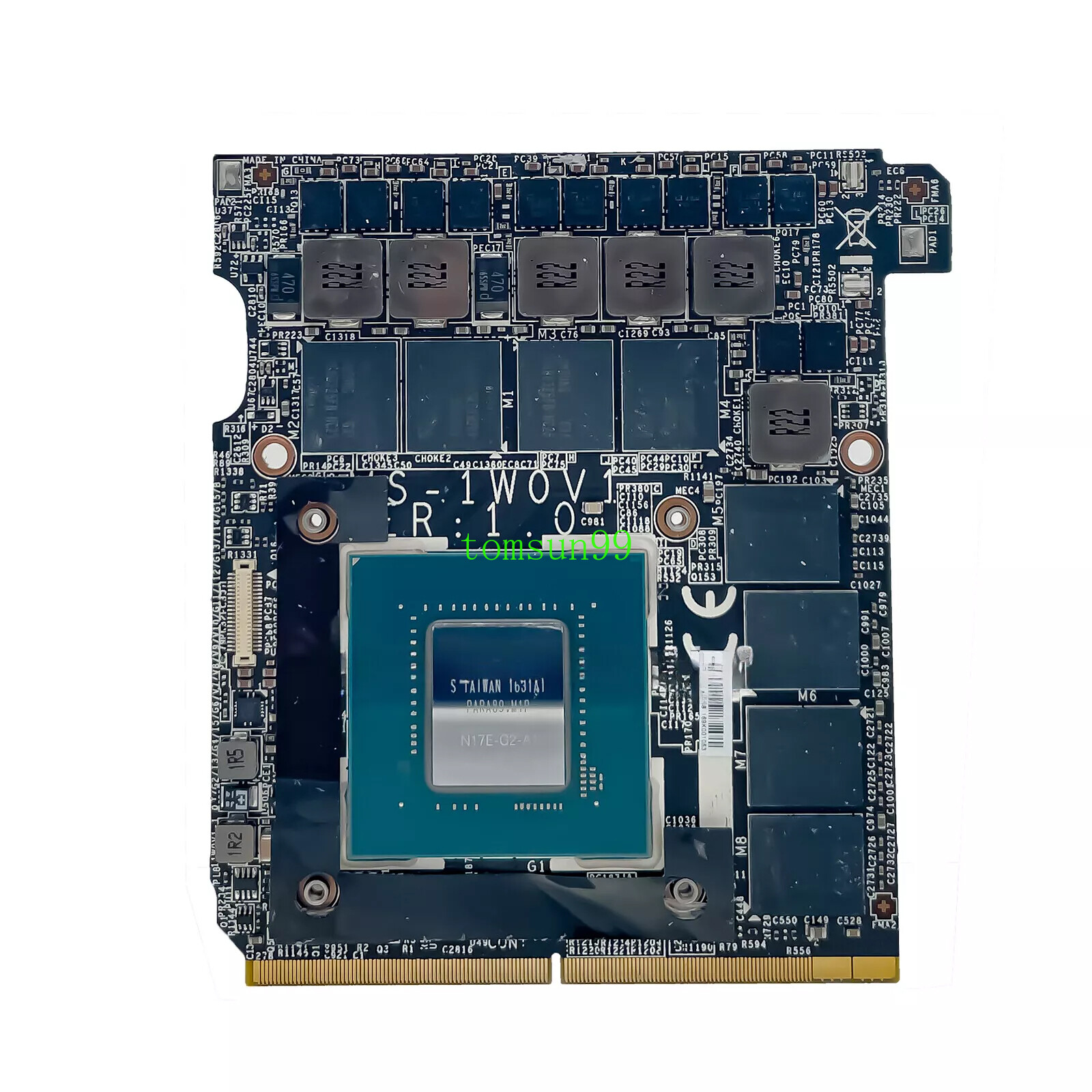 NVIDIA N17E-G2-A1 MXM GTX1070？ノート用グラボ？ NVIDIA N17E-G2-A1 MXM GTX1070？ノート用グラボ？