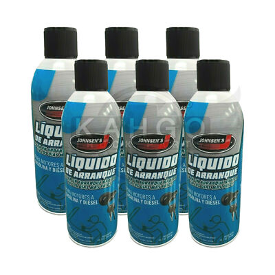 Johnsens 6762 Starting Fluid - 10.7 oz., *(Pack of 6)*
