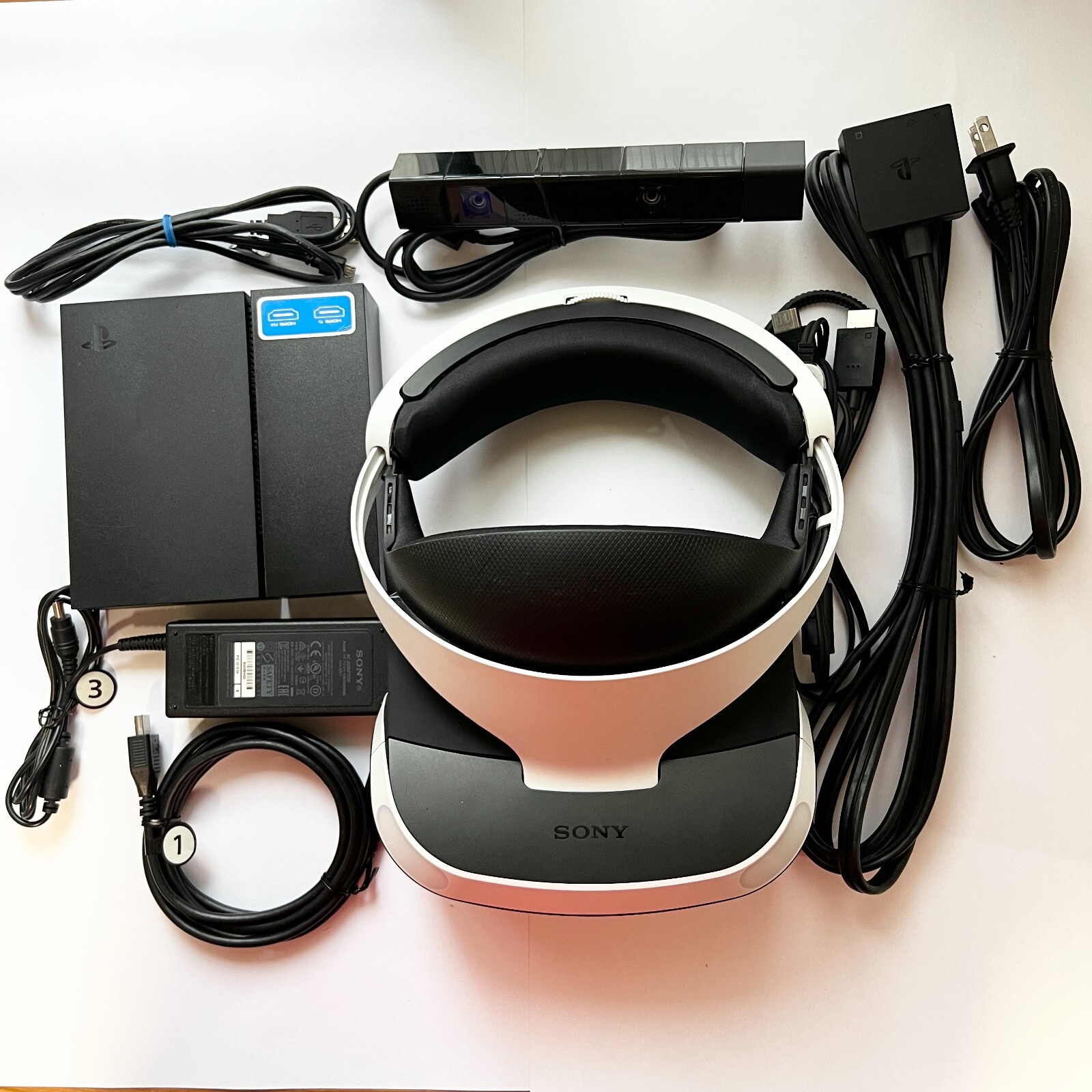 Sony PlayStation VR 本体 + 付属品