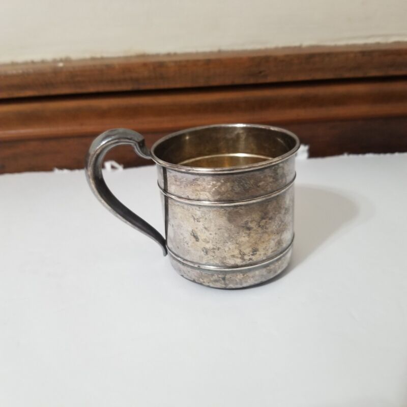 Vintage Webster Small Sterling Silver Baby Cup #4492 
