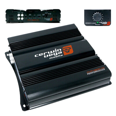 Cerwin Vega CVP1600.1D Single Channel 1600W 2-Ohm Stable Class D Monoblock Amp