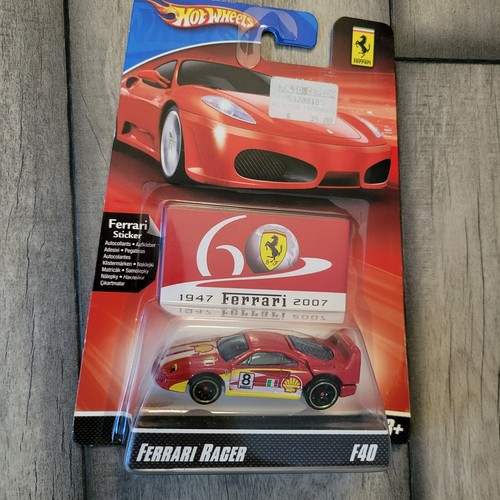 HOT WHEELS FERRARI RACER, F40 Shell Logo | eBay