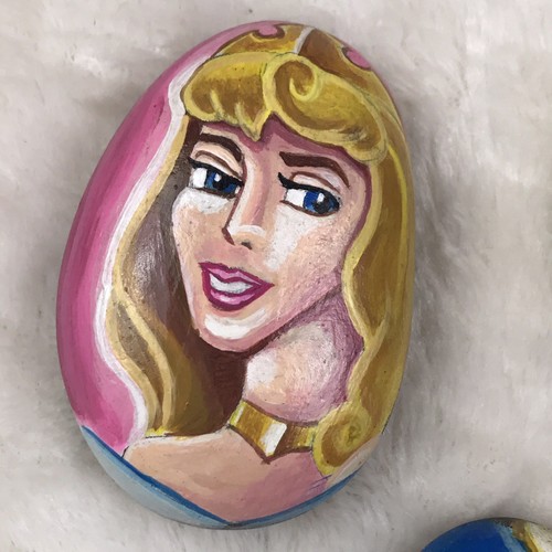 Lot Of 3 Handpainted 3.25