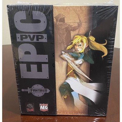 Epic PVP Fantasy Card Board Game Kickstarter Exclusive Box AEG Collectors Sealed