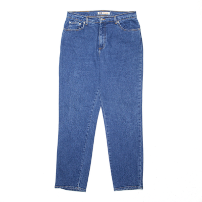 Vintage FADED GLORY Womens Stretch Blue Denim Regular Mom Jeans