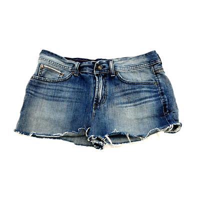 Level 99 Womens Cut Off Booty Shorts Size 29 Boyfriend Denim Daisy Dukes 9