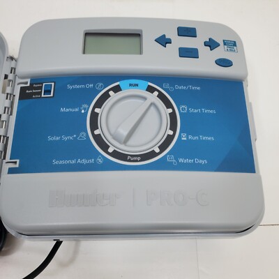 Hunter Pro C PC-400i Sprinkler Irrigation System Controller 10 Zone 