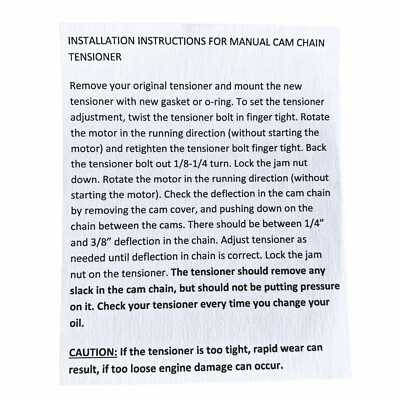 BLACK MANUAL CAM CHAIN TENSIONER 1995-06 HONDA CBR600 CBR 600 F3 F4 F4i SE T9