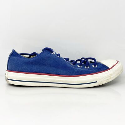 

Converse унисекс CTAS Ox 144639F синие повседневные туфли кроссовки размер M 8,5 W 10,5, Синий, Chuck Taylor All Star Ox