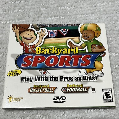 Backyard Sports Basketball Football, Marble Blast Games CD Dvd Rom