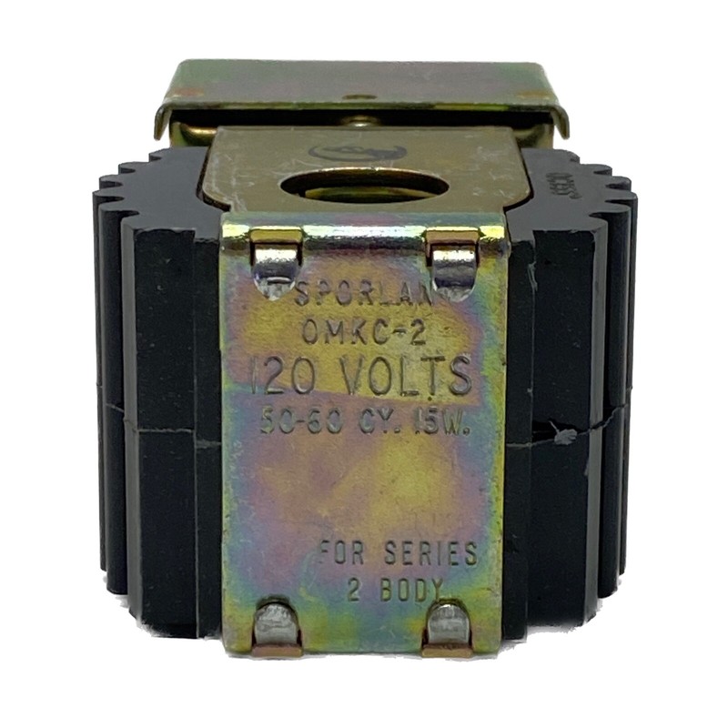 NEW Sporlan 120V 15W 50-60 CY Coil w/ Junction Box OMKC-2 312783