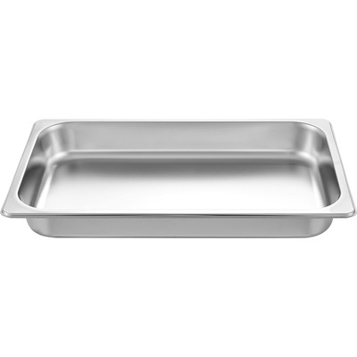 VEVOR 6 Pack 2.5" Deep Stainless Steel Steam Table Pans Hotel Food Prep Pan