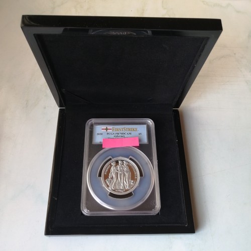 2020 Alderney 'The Three Graces' 2oz Silver Proof Five