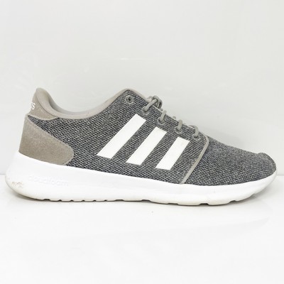 

Adidas Женские кроссовки Cloudfoam QT Racer FX3427 Серые кроссовки Размер 8.5, Серый, Cloudfoam QT Racer