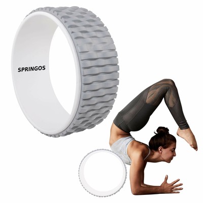 Yoga Wheel Ø32cm Rad Fitness Yogarolle Pilates Rücken Wirbelsäule Streckung Neu